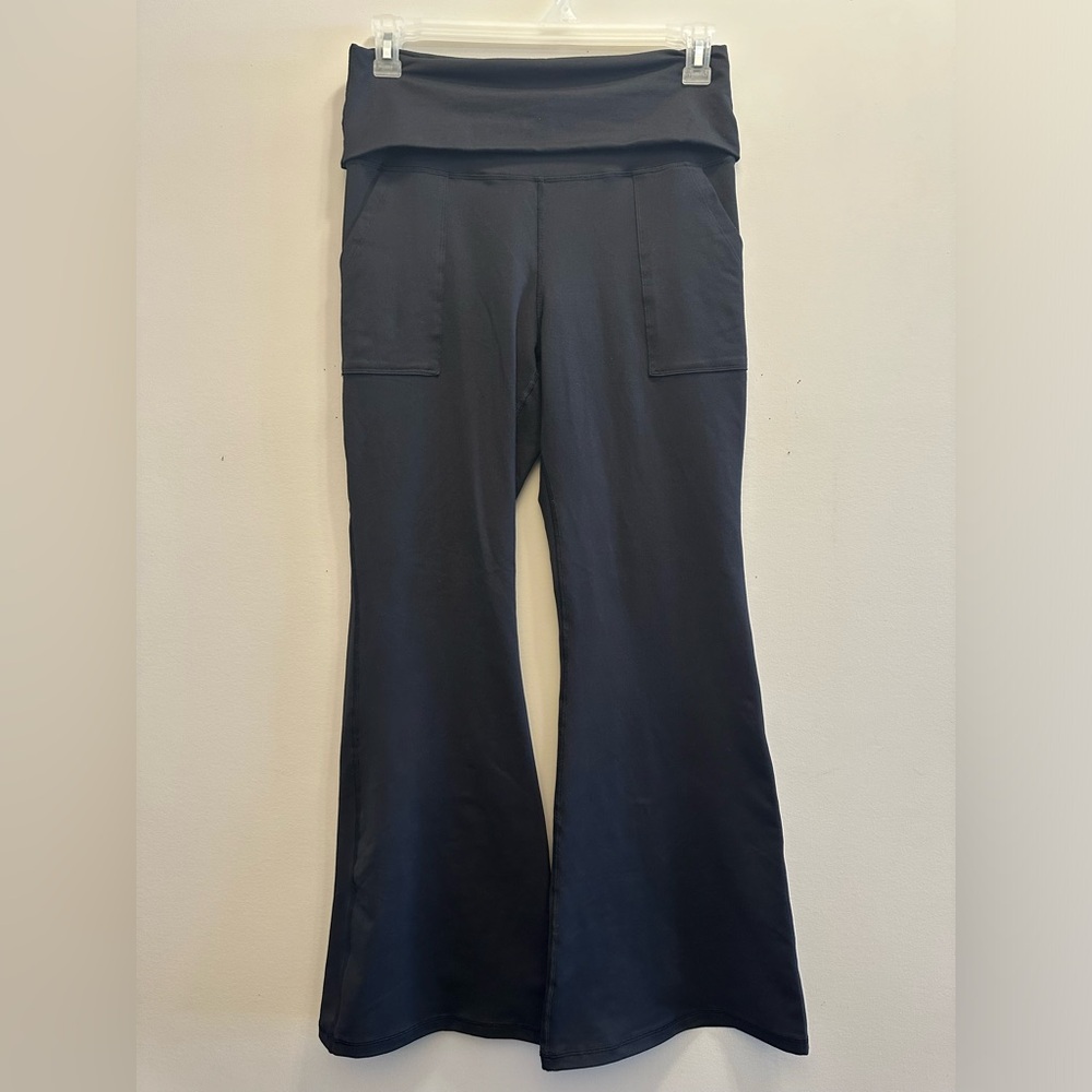 Aerie Black Flare Pants